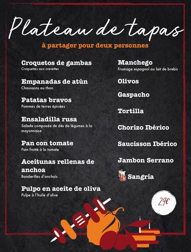 Menu at Dino's Bar, ChampagnaclaRivière