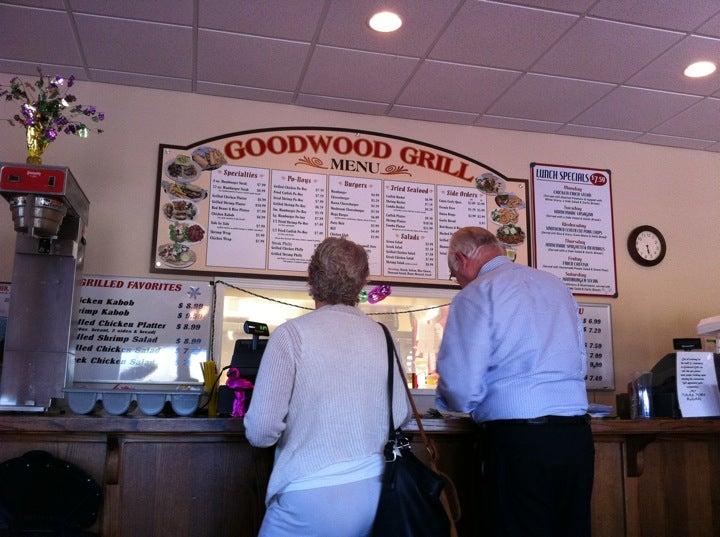 Menu at Goodwood Grill restaurant, Baton Rouge