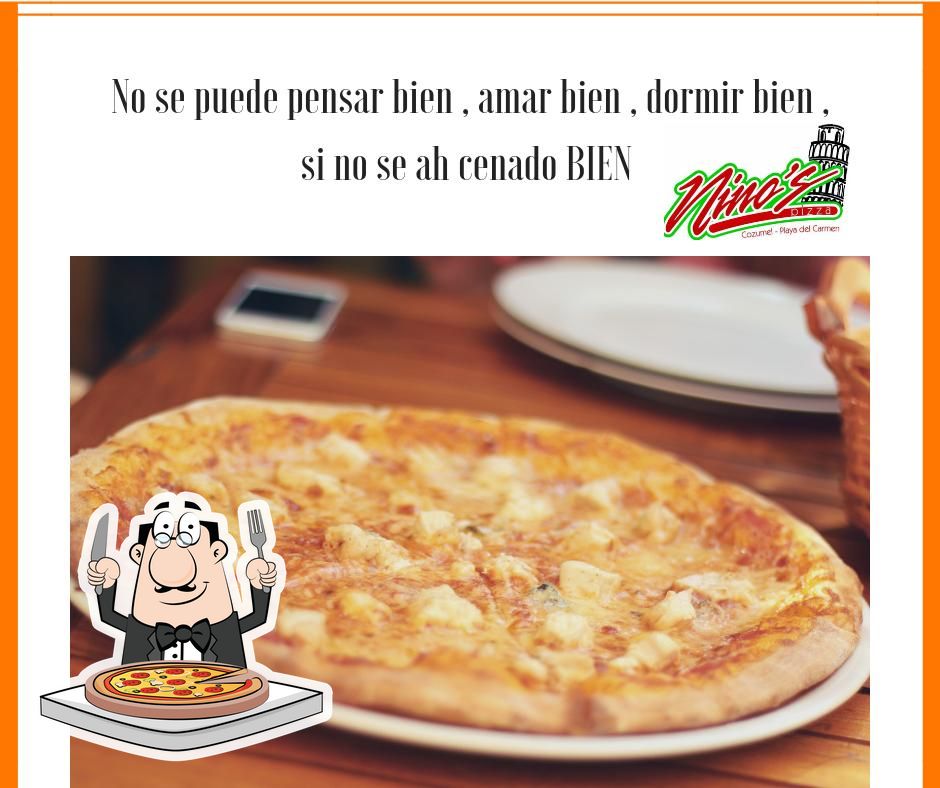 Pizzeria Nino's, San Miguel de Cozumel, 10a Avenida Sur 270 - Restaurant  reviews