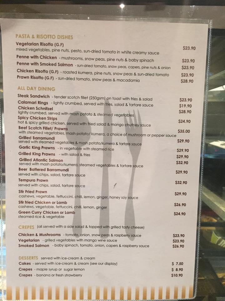 Menu at Cafe Laurella, Berowra Heights