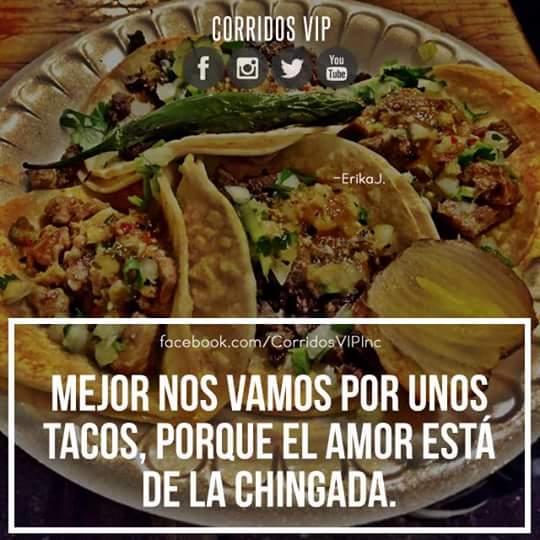 Menu at Santos tacos restaurant, Beaumont