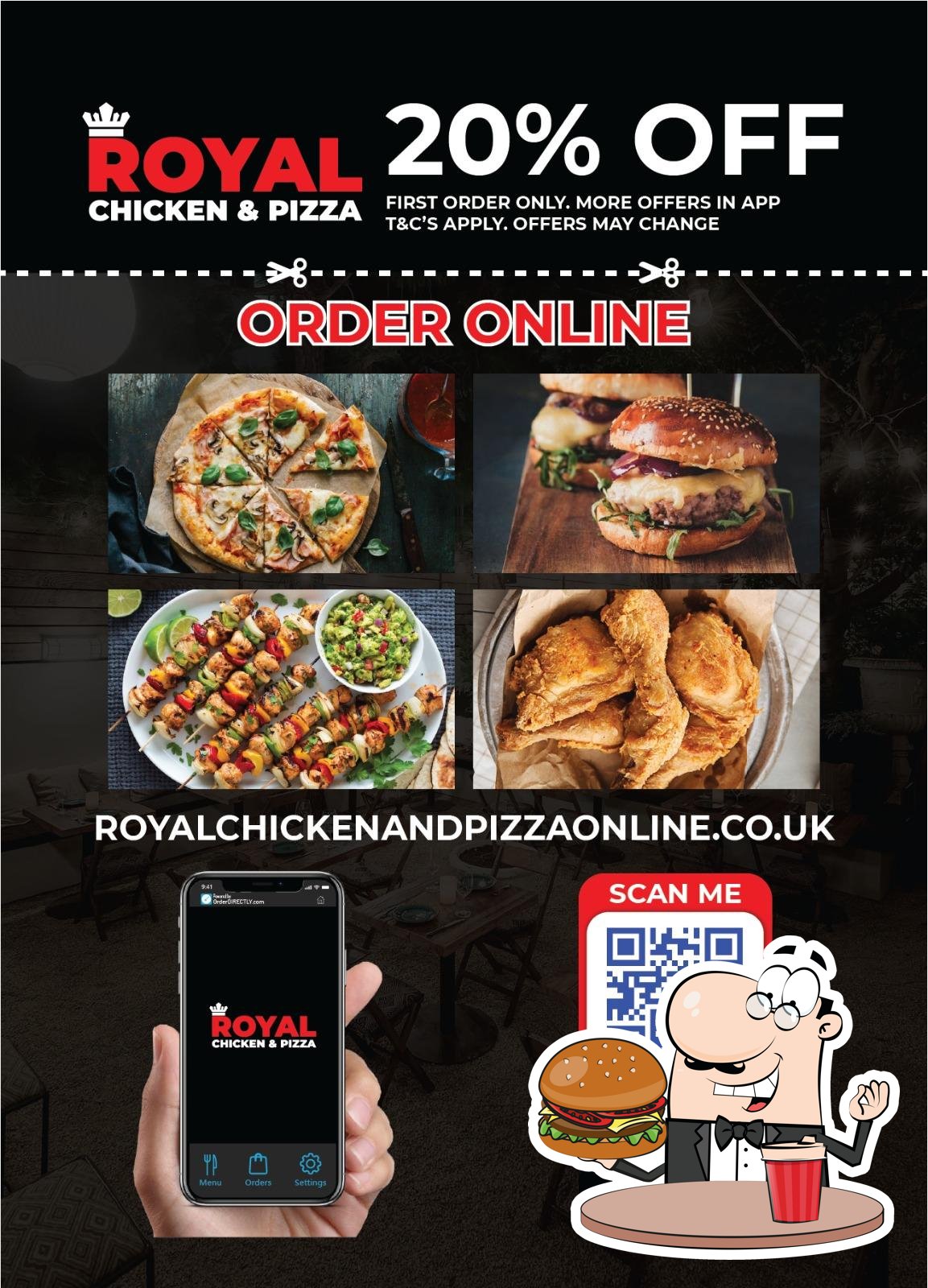 Royal Chicken 'n' Pizza Menu - Takeaway in Wigan, Delivery Menu & Prices