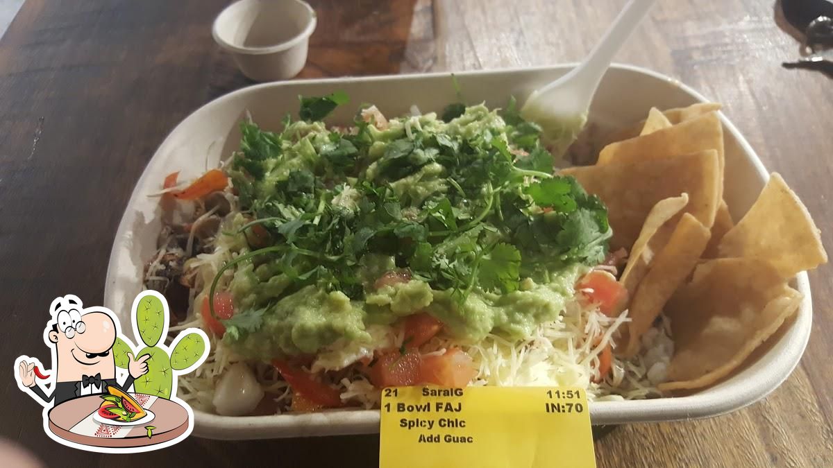 Guzman y Gomez Fountain Plaza in Erina Restaurant menu and reviews