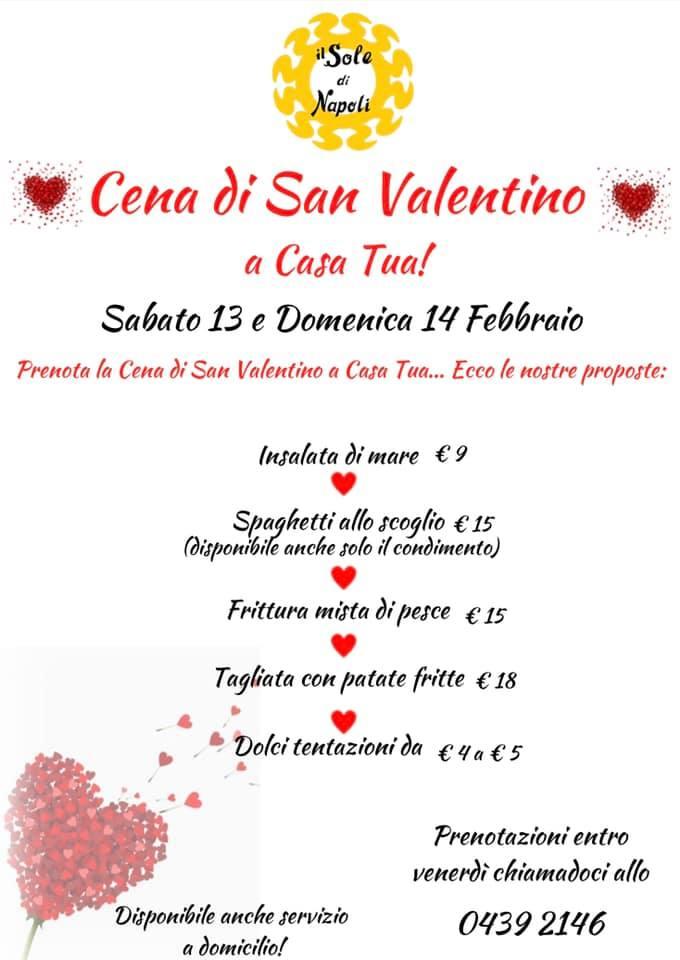 Menu da Il Sole Di Napoli pub & bar, Feltre
