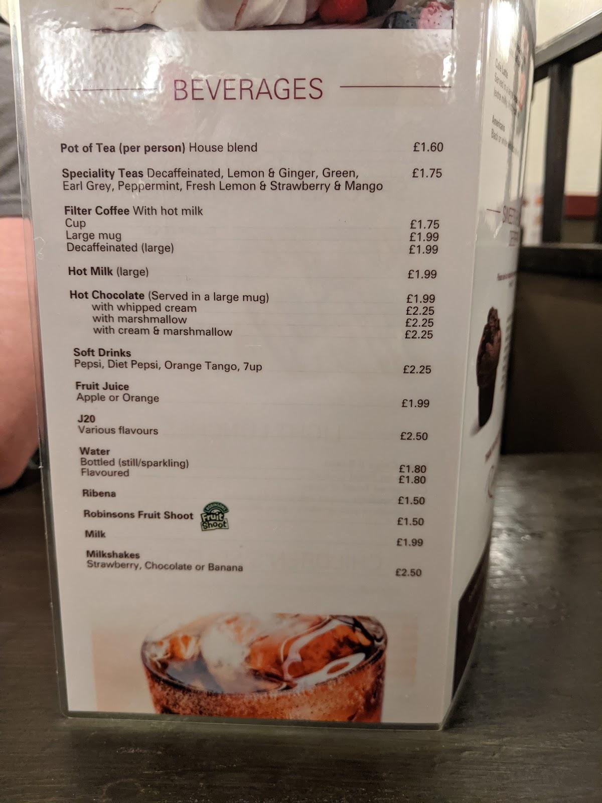 Menu At Russells Of Bolton Cafe Bolton