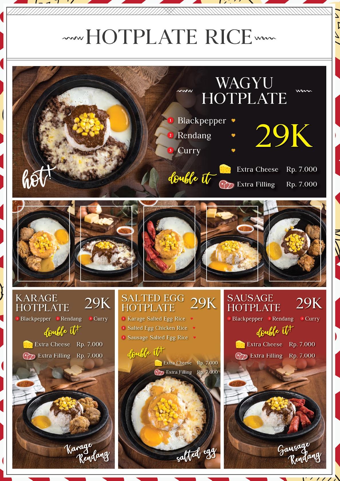 Menu at Monstercheese Pizza Bandung restaurant, Bandung