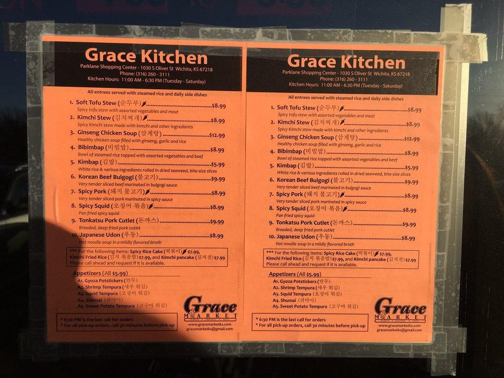 R3f9 Menu Grace Kitchen 2022 10 5 