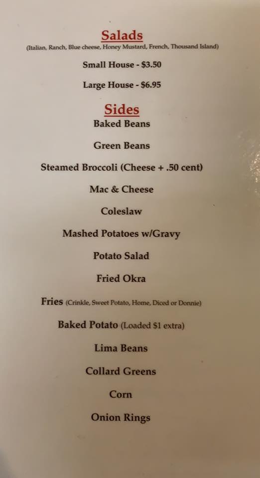 Menu at McColl's Family Dining & Tavern pub & bar, McColl