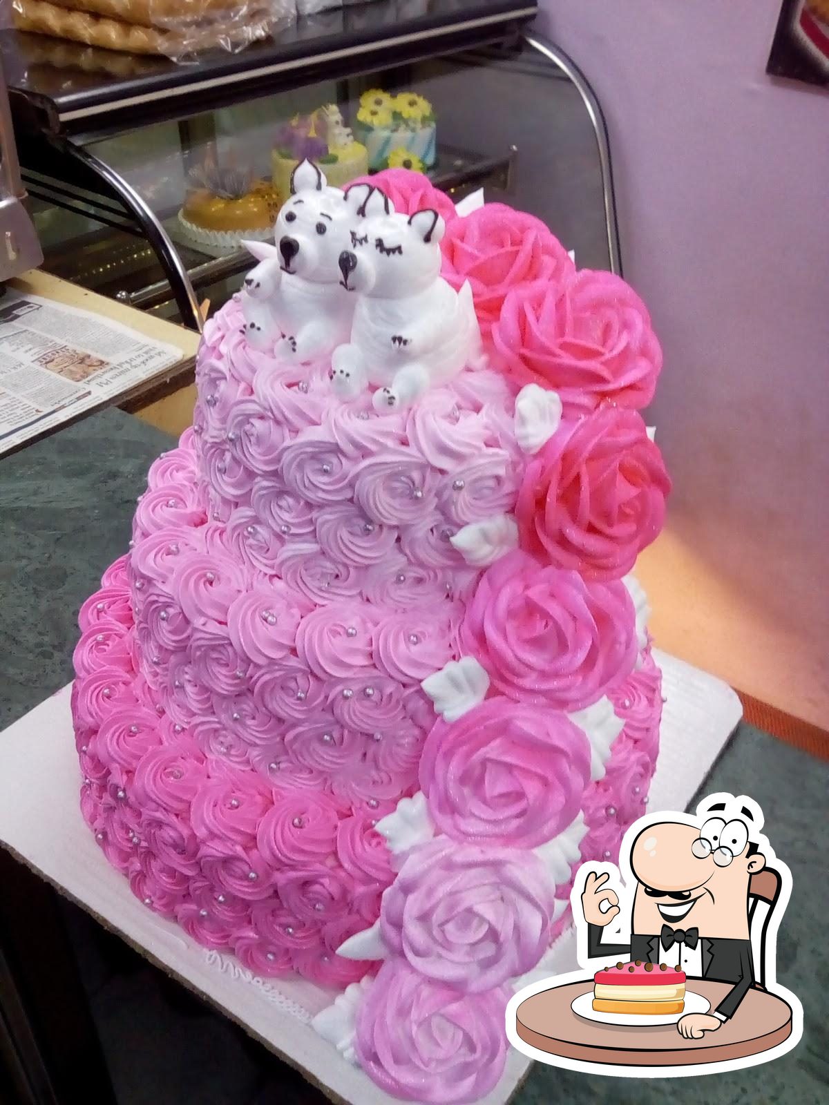How to make #photo \\cakes Recipe |strawberry photo cake Dilwala cake..|  anniversary - YouTube