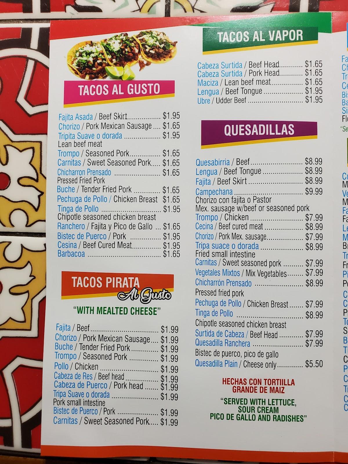 menu-at-el-rico-taco-restaurant-grand-prairie