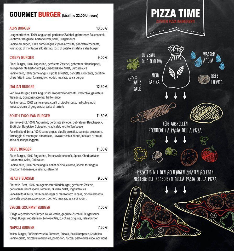 Menu at Skorpion Express restaurant, Kaltern an der Weinstraße