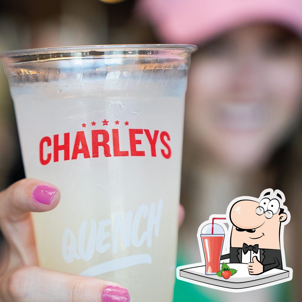 Charleys Cheesesteaks - You could be sipping lemonade from a work of art.  🖤 Our NEW cups are available for a limited time only when you order a large  drink in-store or