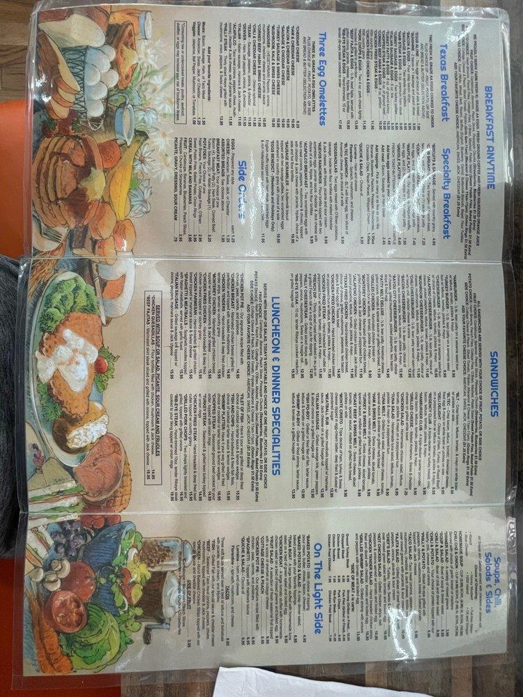 Menu at House of Pies Restaurant & Bakery Cypress, Cypress, Northwest Fwy