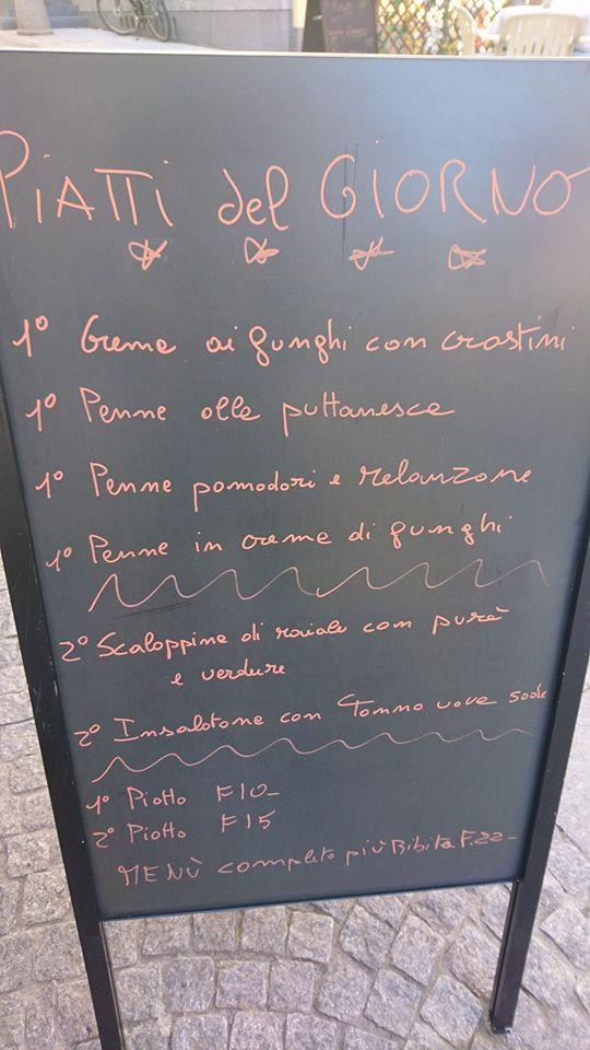 Menu di Ristorante Corso 