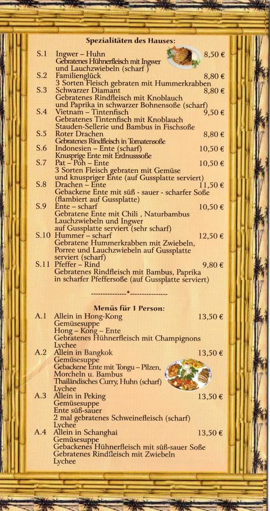Speisekarte von China-Ly restaurant, Gehrden