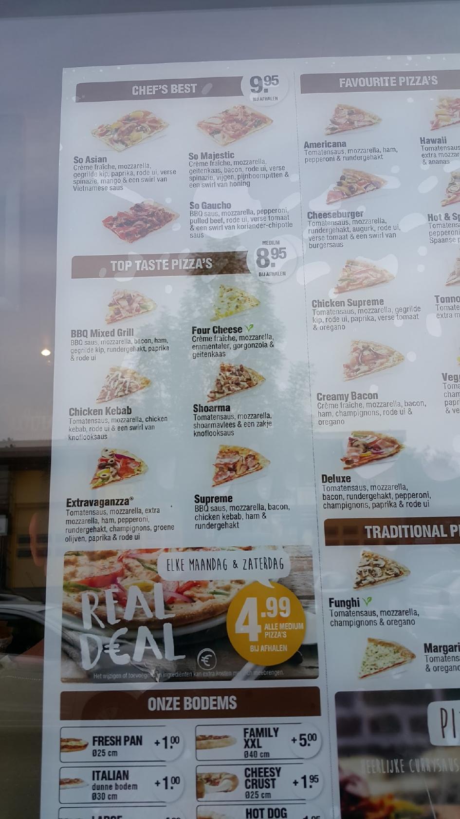 Menu at Domino's Pizza Dordrecht Pearl Buckerf, Dordrecht, Pearl Buck