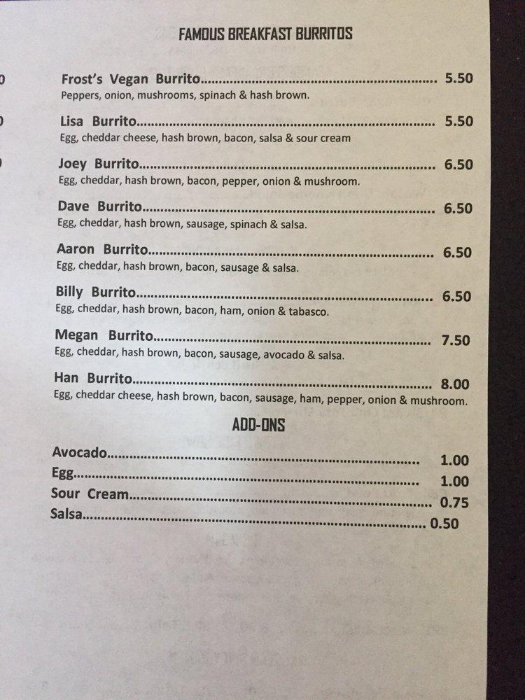 Menu at KTown Rice Bowl & Korean Fusion Deli restaurant, Olympia