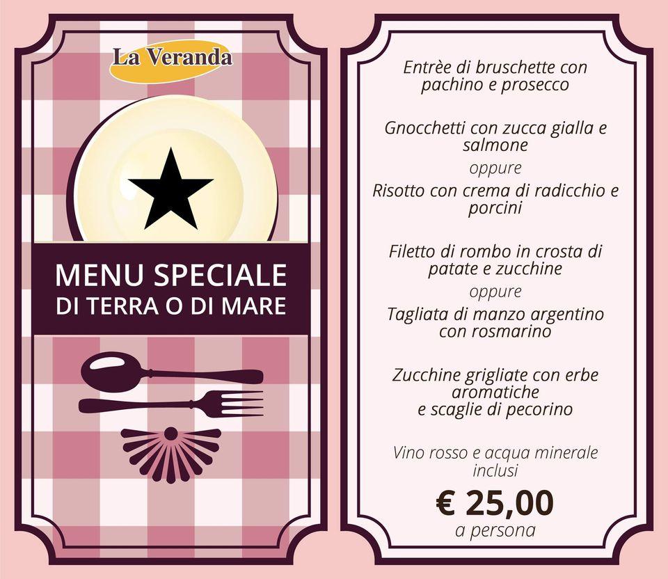 Menu di La Veranda 