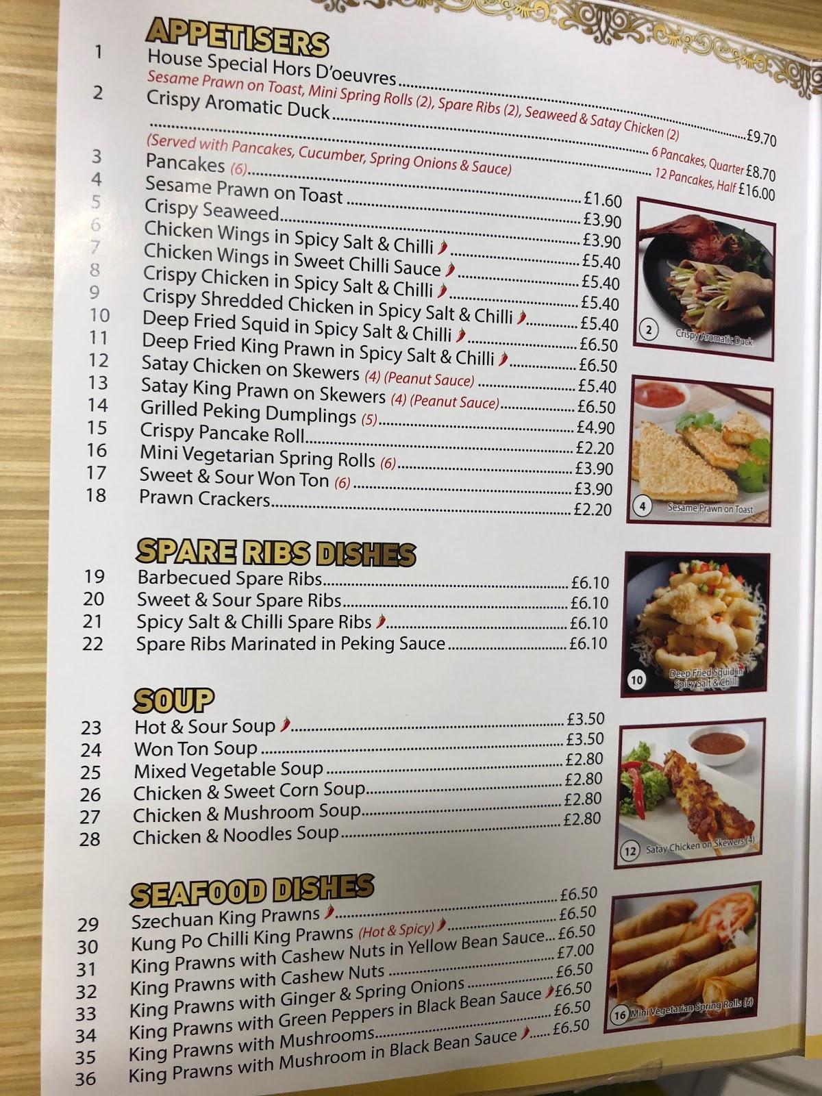 Menu At Hot Wok Fast Food Warminster   R414 Hot Wok Menu 2022 08 2 