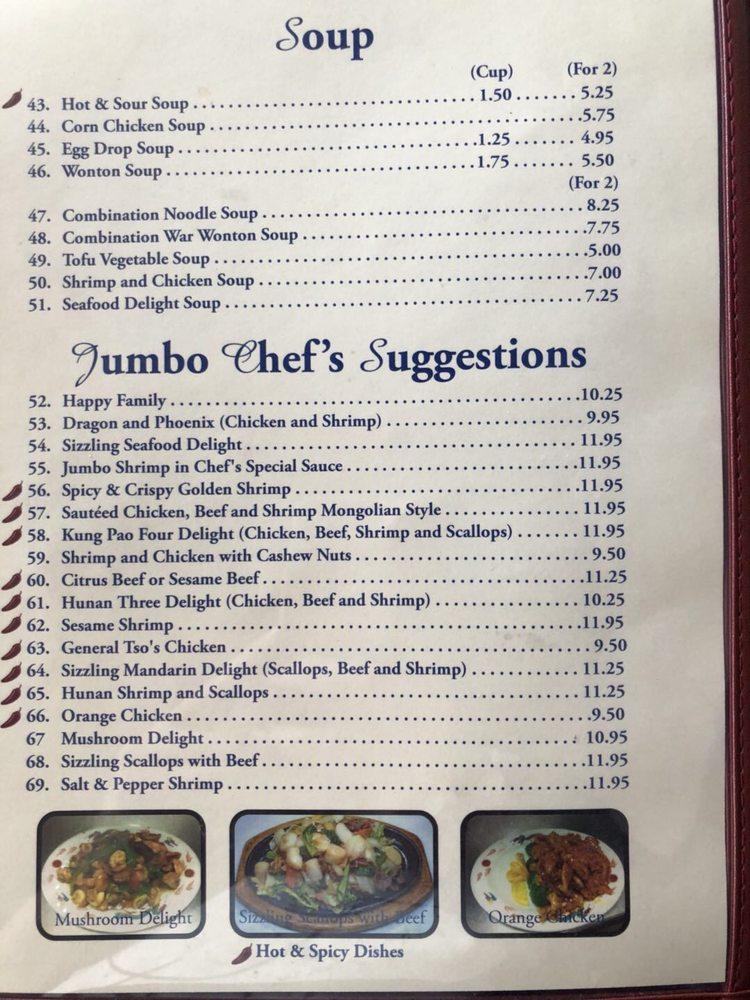 Menu At Jumbo Chinese Restaurant Globe   R414 Jumbo Chinese Restaurant Menu 2020 08 