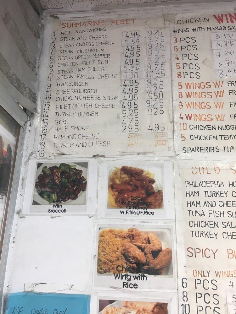 Menu at Golden Garden Carry Out restaurant, Bladensburg