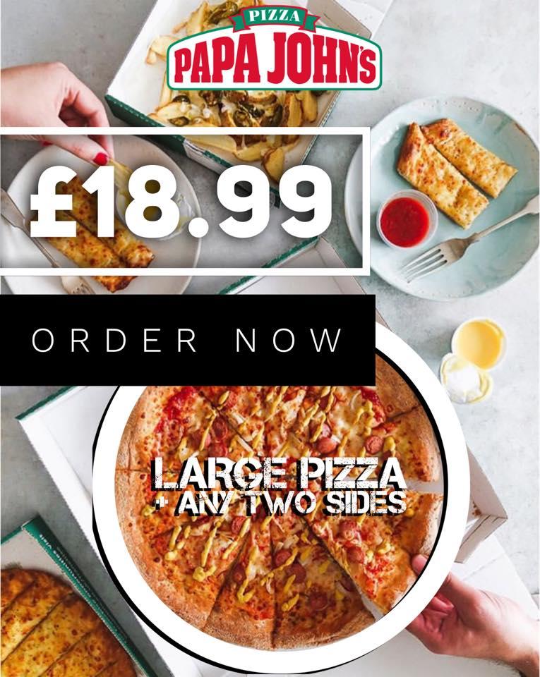 PAPA JOHNS PIZZA, Basingstoke - 3 Buckland Pde - Updated 2023 Restaurant  Reviews, Photos & Restaurant Reviews - Food Delivery & Takeaway -  Tripadvisor