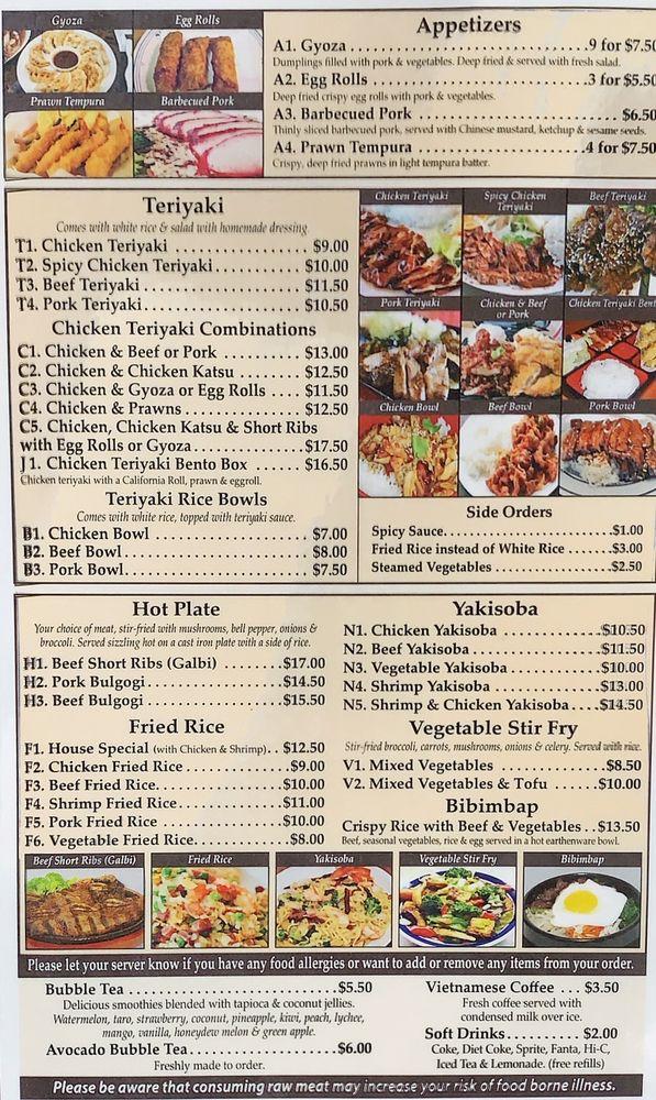 Menu At Pho King Crab Restaurant Union Gap E Washington Ave 104