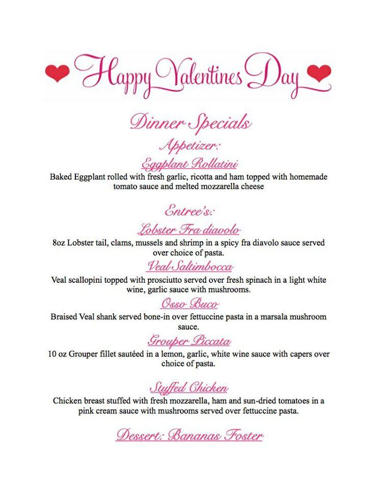 Menu at Ruffinos Italian Restaurant & Pizzeria, Port St. Lucie