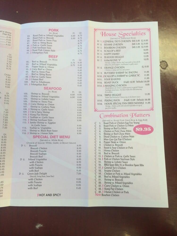 Menu at China Taste restaurant, Loughman, Lake Wilson Rd