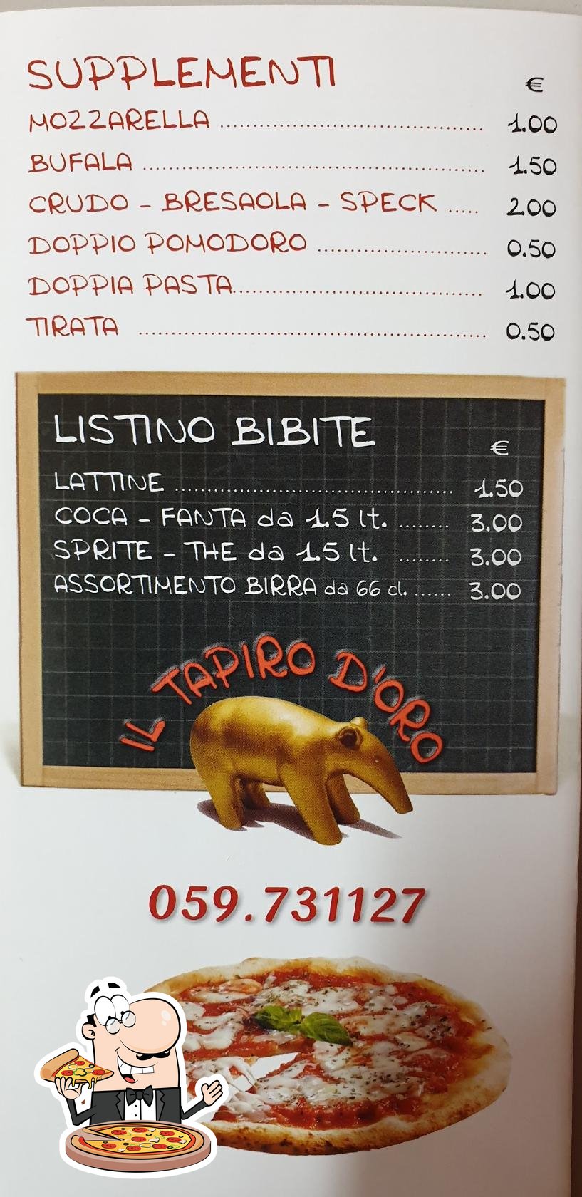 Pizzeria d'asporto 'Il Tapiro d'oro