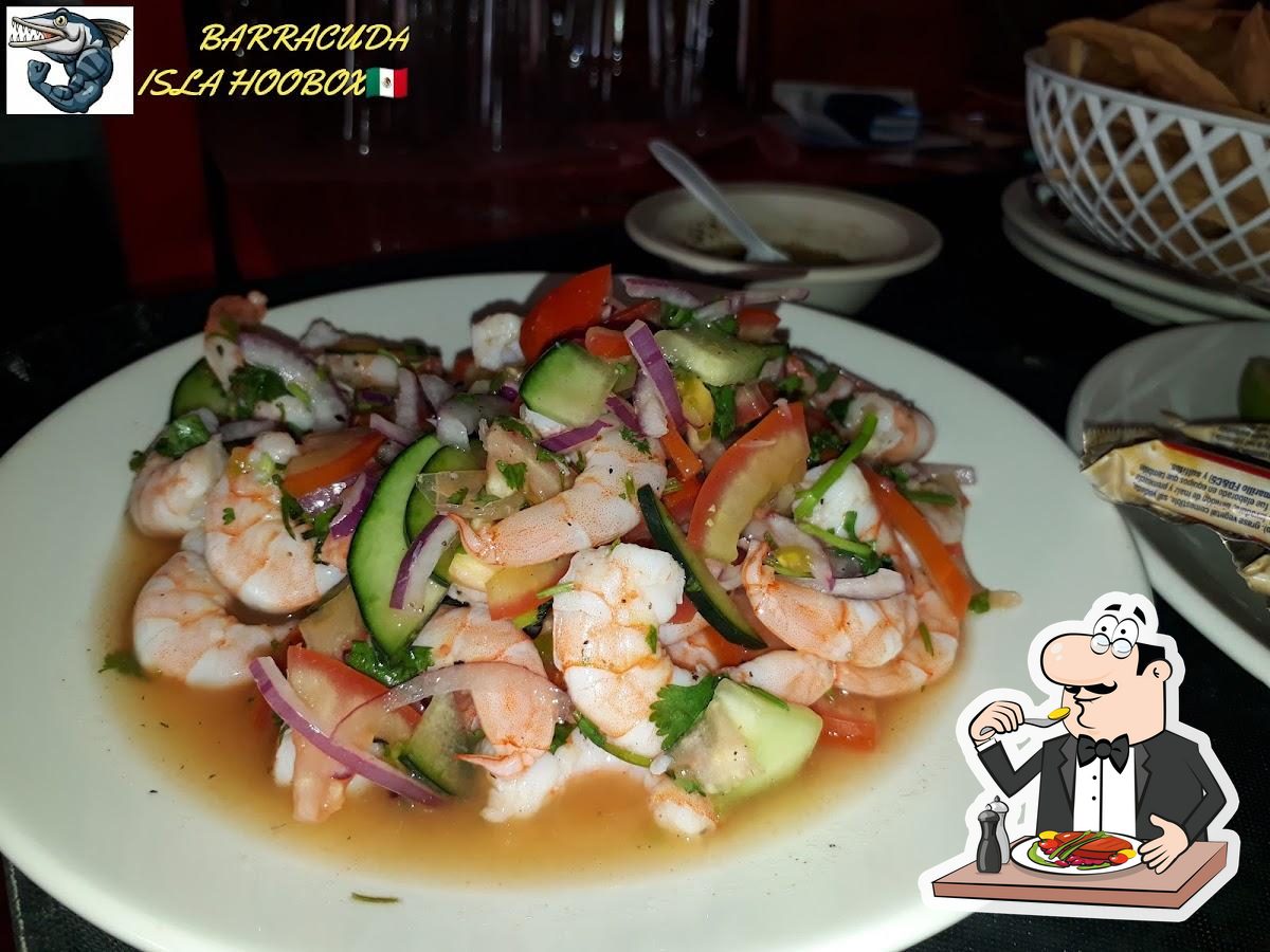 La Barracuda, Holbox carta y opiniones del e marisquería
