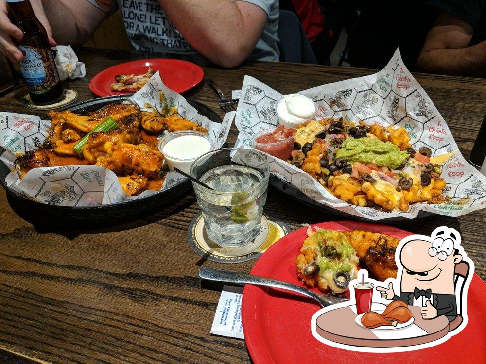 The Chicken Coop Sports Bar and Grill in Urbandale Restaurant menu