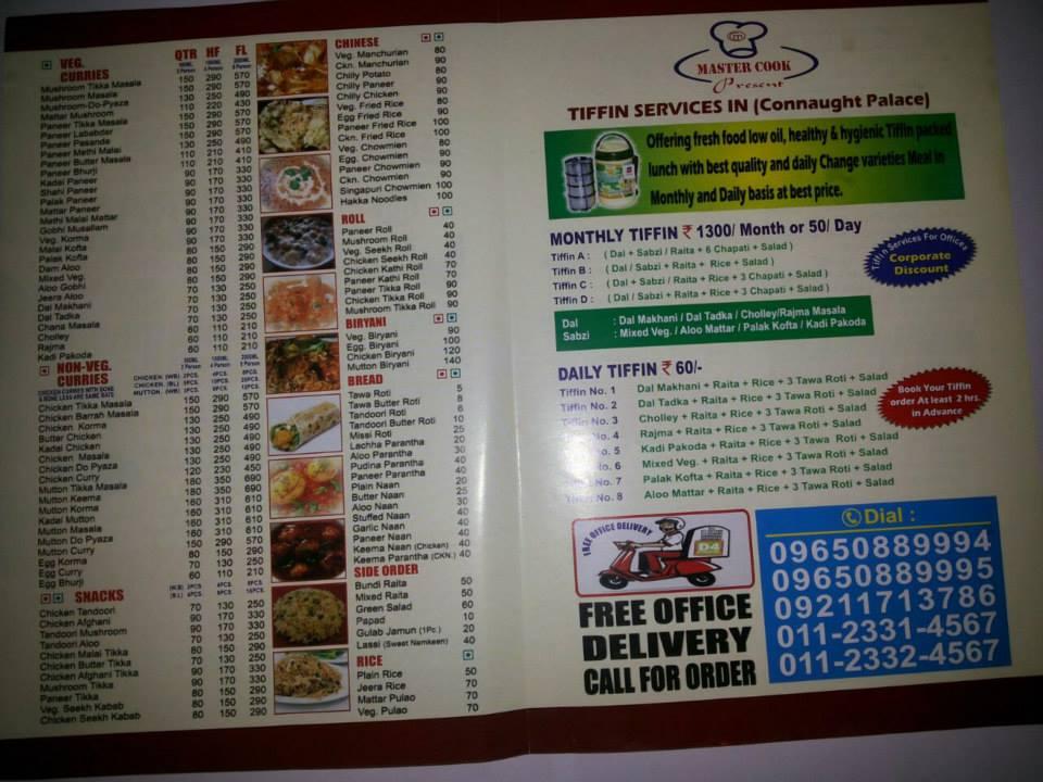 Menu at D4 BIRYANI AND ROLLS, Delhi