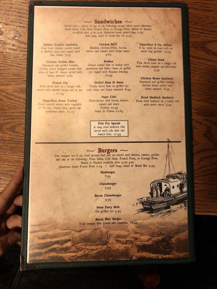 Carta del pub y bar Coalyard Charlie's, Rome