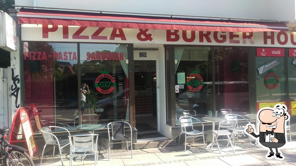 Diva Pizza-og Burgerhouse pizzeria, Frederiksberg - menu and reviews
