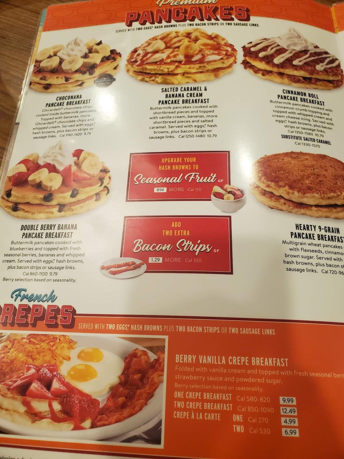 Denny's em Midvale Cardápio