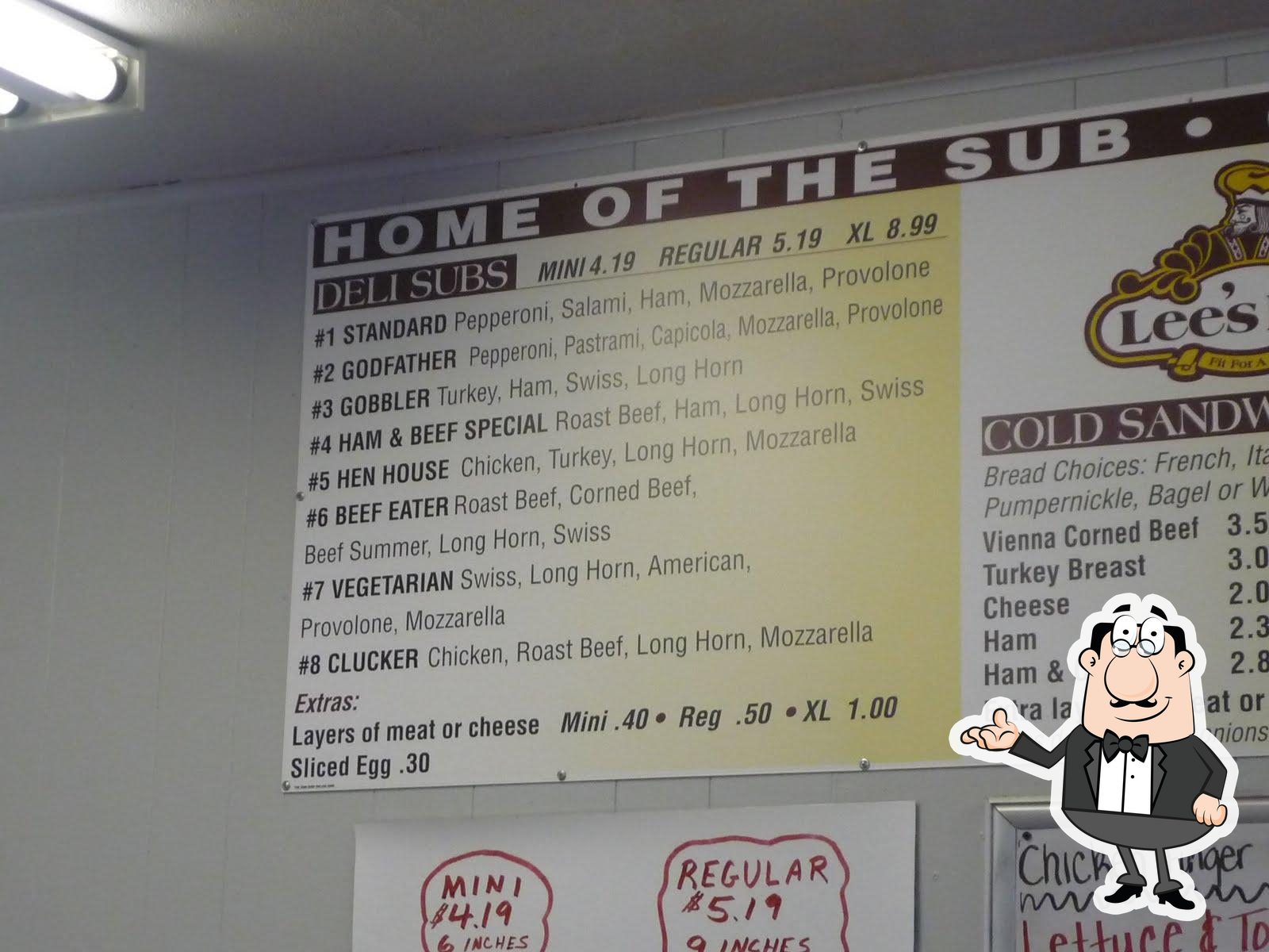 Live Oak Sub Shop in Live Oak Restaurant menu and reviews