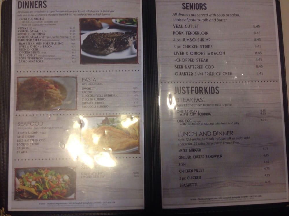 Menu at Reedsburg Family Restaurant, Reedsburg, E Main St