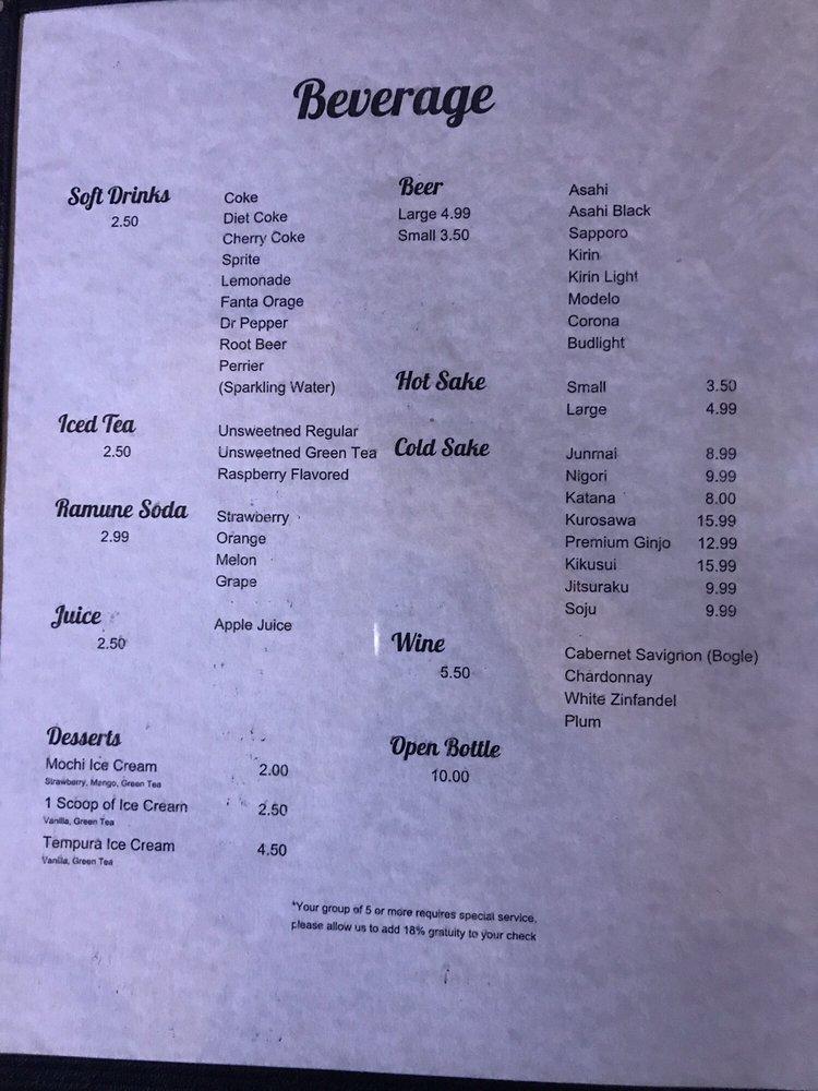 baja fresh camarillo menu