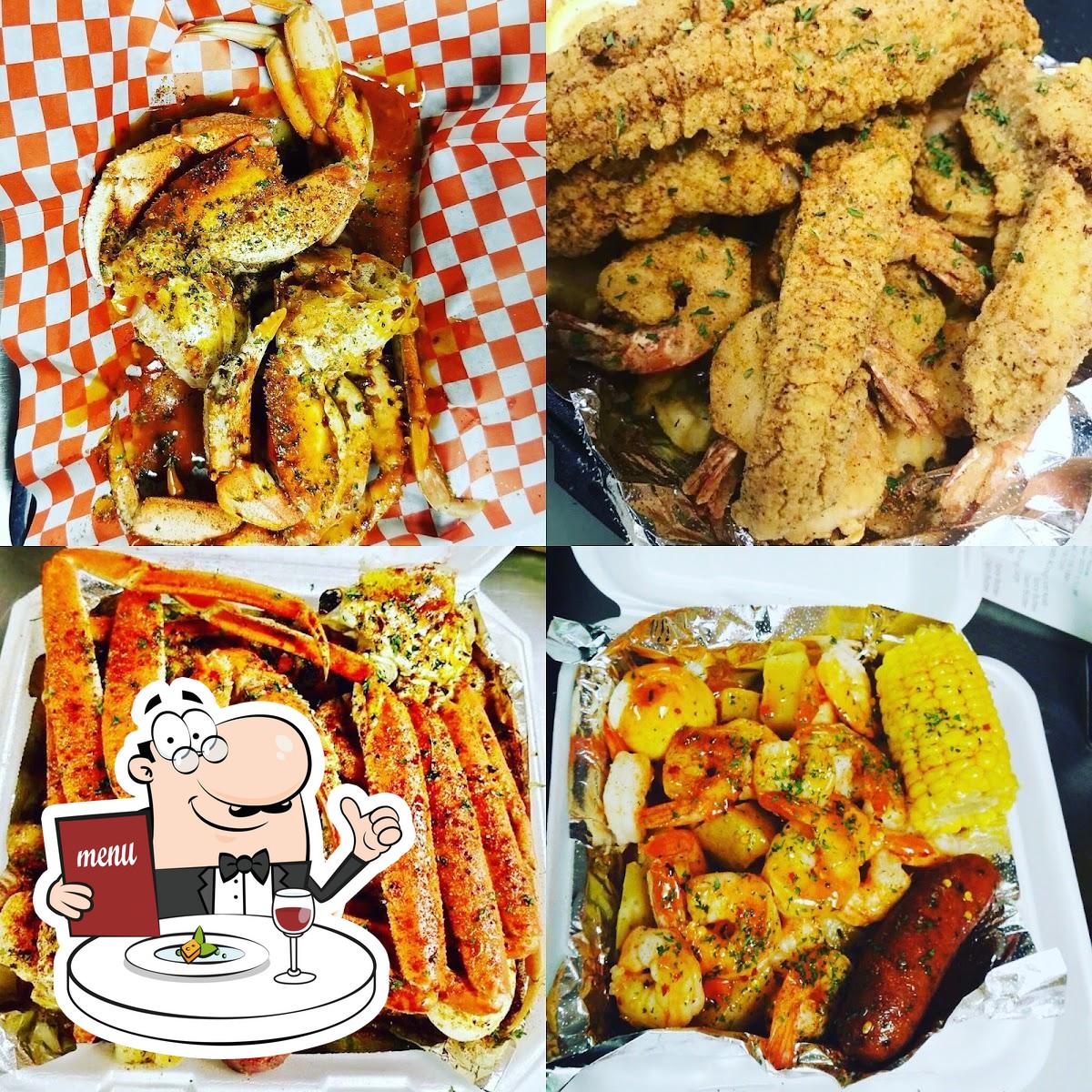 Krab Kingz in DeSoto Restaurant menu and reviews