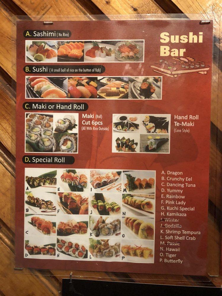 new sushi village menu