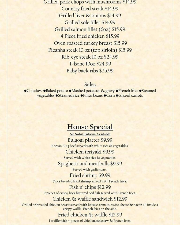 Menu at Dollis Breakfast Burrito restaurant, Covina