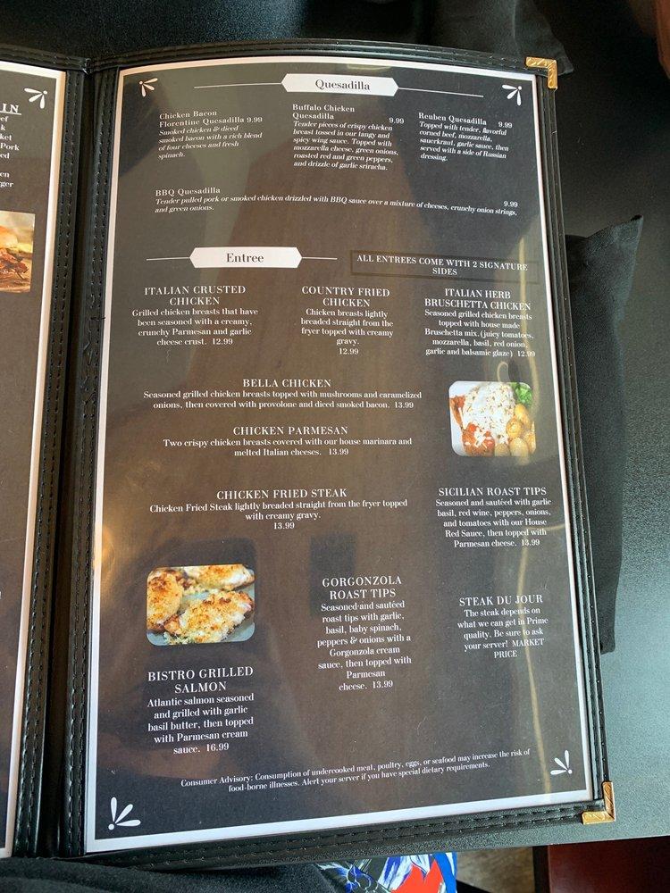 Menu at Famos Grill Italian Smokehouse restaurant, Carterville