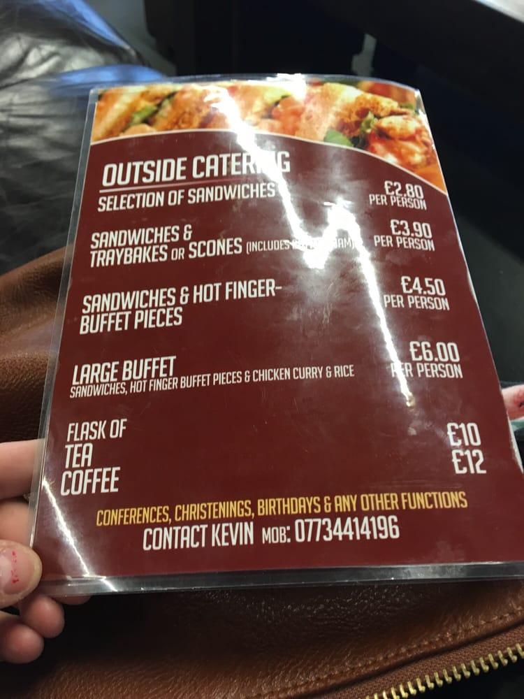 Menu at Wholly Ground Coffee House, Belfast