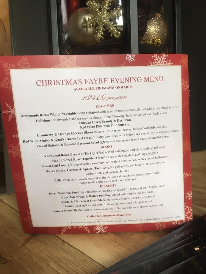 Menu at The Alvanley Arms pub & bar, Tarporley, Cotebrook