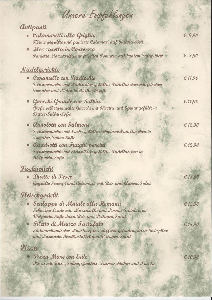 L'arte Italiana Bei Luigi Speisekarte von Giovanna Laudani L´Arte Italiana bei Luigi restaurant
