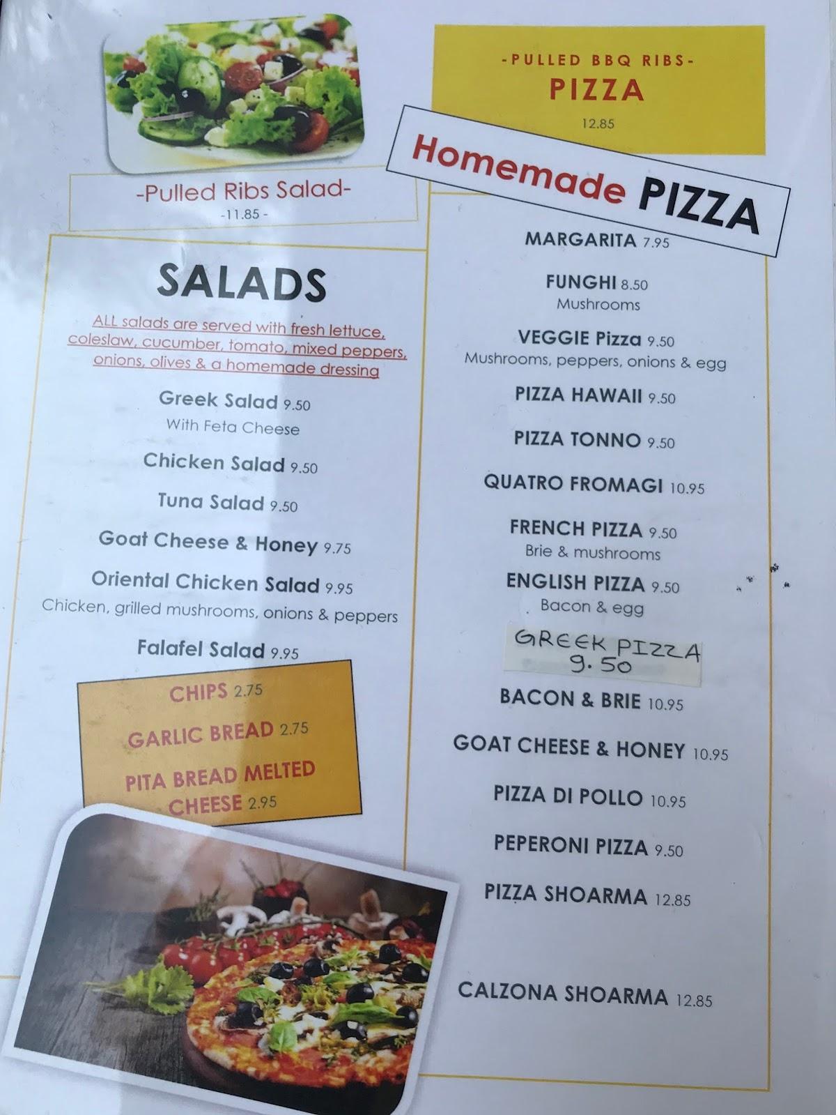 Carta del restaurante SHALOM RIBS & WINGS, Albufeira