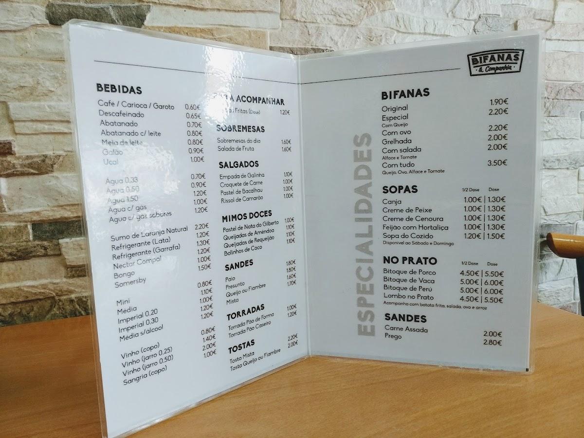 BIFANAS & COMPANHIA, Vendas Novas - Menu, Prices & Restaurant