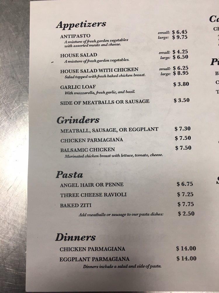 Menu at Nauti Dolphin pizzeria, Fairfield, 195 Unquowa Rd