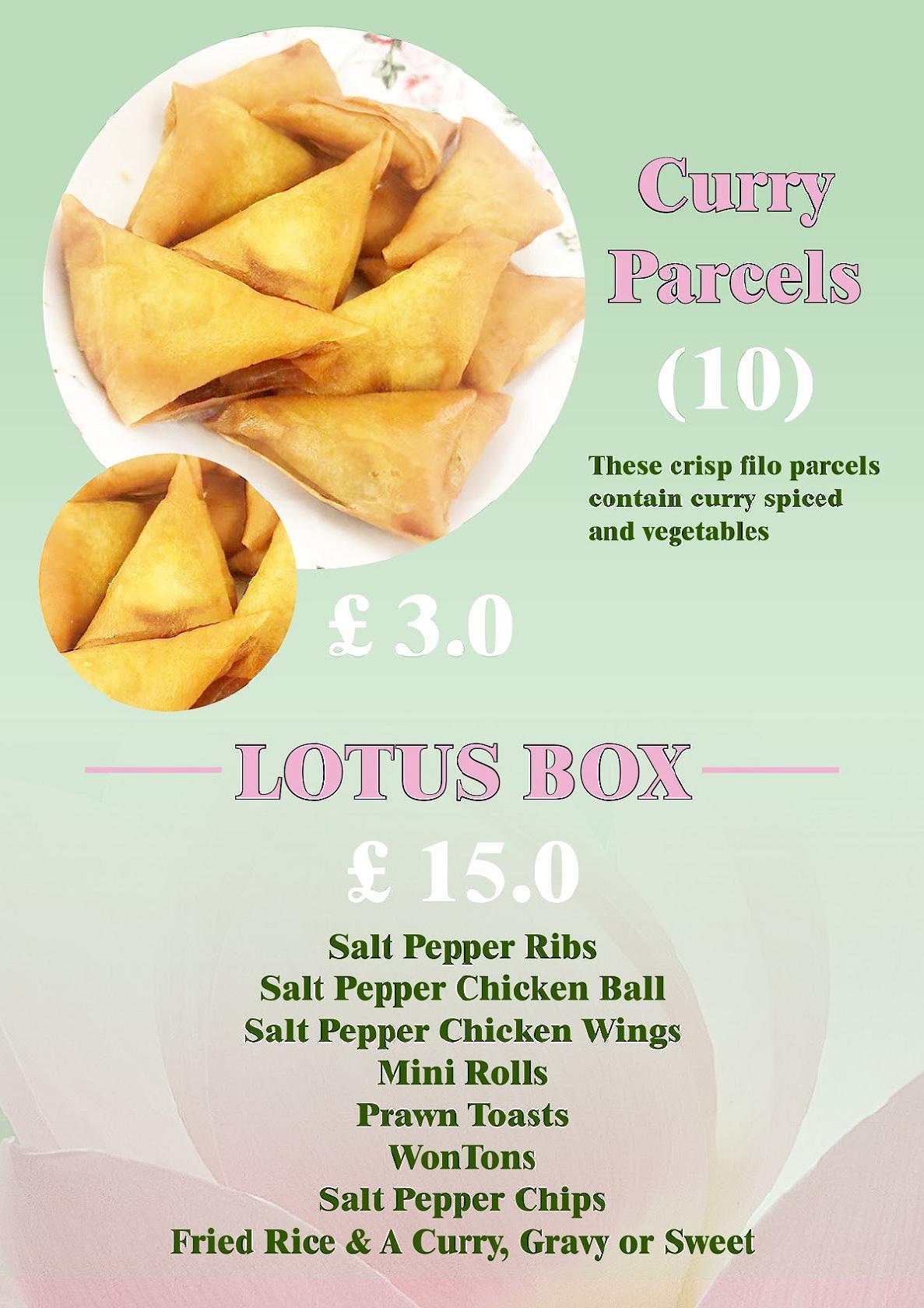 Lotus Chop Suey House, 2 Front St in Consett Restaurant menu and reviews
